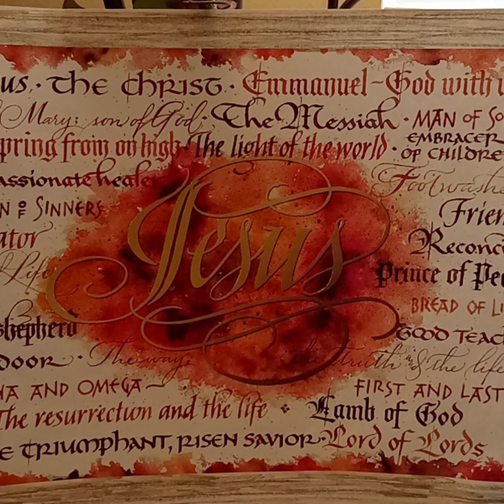 Jesus Many Names Poster - Picture 7 of 7